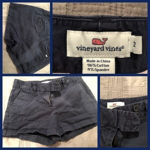 SOLD. POOS Vineyard Vine shorts gently used size 2